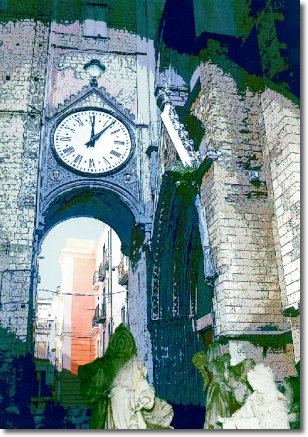 L'orologio della chiesa di S. Eligio 
