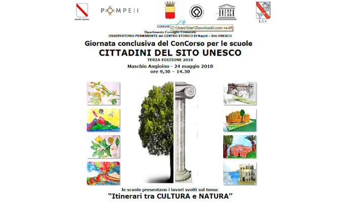 Comune di Napoli – Giornata conclusiva del Concorso “Cittadini del sito UNESCO”, terza edizione