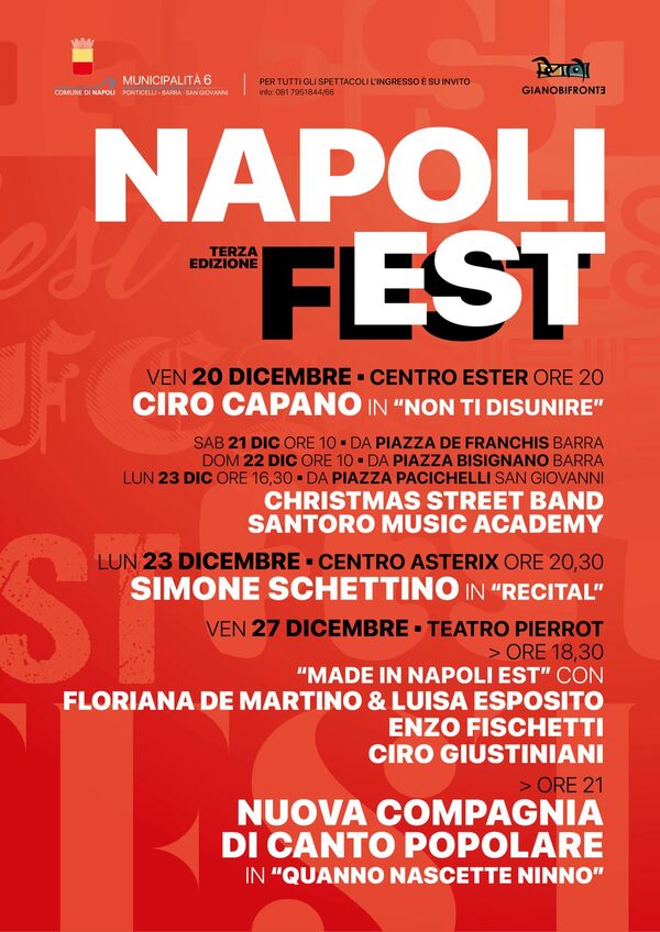 III edizione di Napoli Fest