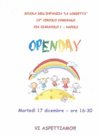 open day scuola infanzia