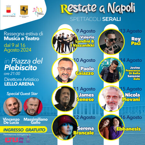 Restate a Napoli 2024 - Serali