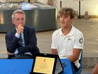 Il giovanissimo campione di WingFoil Ernesto De Amicis sarà testimonial di Napoli Capitale Europea dello Sport