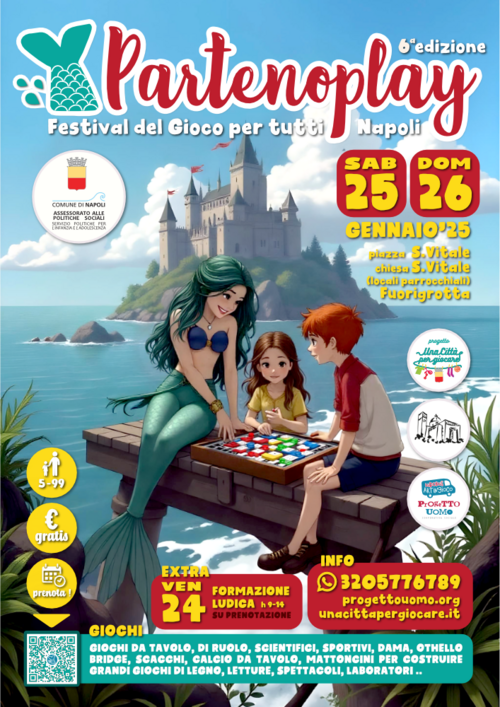 Partenoplay – il Festival del gioco per tutti