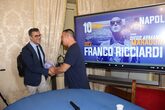 Presentazione del concerto di Franco Ricciardi allo stadio Maradona